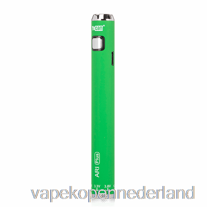 Vape Nederland Yocan Ari Plus 900mah Batterij Groen